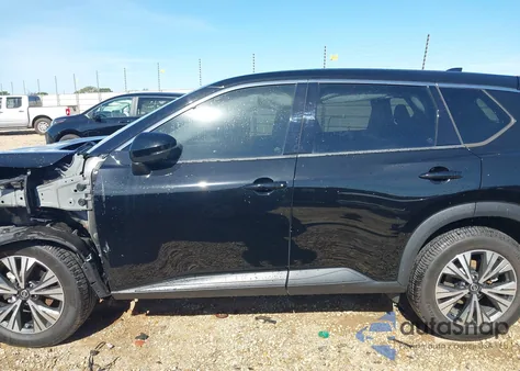 2021 Nissan Rogue Sv Fwd из США, поврежденный, VIN JN8AT3BA9MW001903